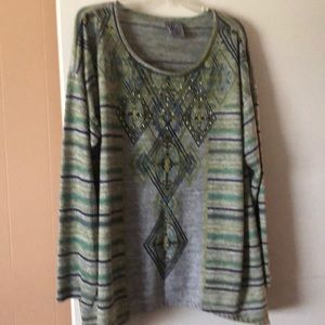 New directions light weight sweater